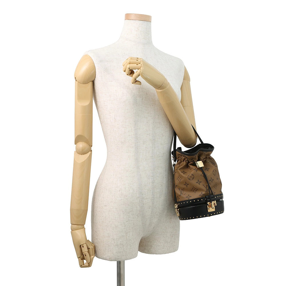 Louis Vuitton Monogram Reverse Trunk Handbag Shoulder Drawstring - Picture 4 of 11